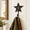 Five-Pointed Star, variant on Dragonfly Decorative Heavy Duty Cast Iron Wall Hook, Double Mount for Hanging Coats, Keys, Bags
