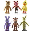 Five Nights at Freddy's Pizza Simulator - Nightmare FNAF Pizzeria Simulator Figure Toys Action Figure Model Doll for Children Friends Thanksgiving Christmas Birthday Halloween Gifts (6 pcs)