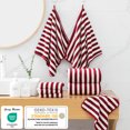 thumbnail image 5 of Jessy Home 6 Piece Wine Red Bath Towel Set for Bathroom-2 Bath Towels,2 Hand Towels,2 Washcloths Soft and Plush Highly Absorbent Towel for Hotel & Spa, 5 of 7