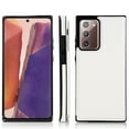 thumbnail image 2 of Dteck Case for Samsung Galaxy Note 20 6.7-inch,Shockproof PU Leather Wallet Case Card Holder Kickstand Flip Magnetic Hybrid Rubber Note 20 5G Back Phone Cover,White, 2 of 9