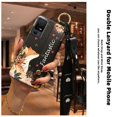 thumbnail image 5 of YTF-Phone Case For TCL 40XE 5G/40X 5G/40NxtPaper 5G, protective Back Cover Flower Phone Holder Anti-dust ring Dirt-resistant Soft case Fashion Design Wristband Anti-knock Lanyard Durable, 5 of 8