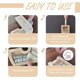 thumbnail image 3 of Hucha de madera con letras personalizadas, hucha con letras del alfabeto, ahorro para regalo familiar de Navidad, cumpleaños y hogar (H), 3 of 5