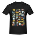 thumbnail image 4 of Bingfone Teeth Men'S Loose Fit Short-Sleeve Pocket T-Shirt, 4 of 7