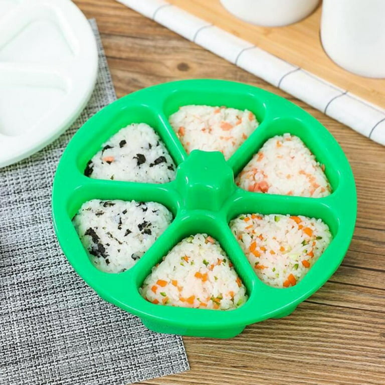 3pcs Sushi Maker Kit, Luncheon Meat Slicer, Triangle Onigiri Mold And  Rectangle Mold With Pusher, For Lunch Box, Bento Box Decorating, Kitchen  Gadgets