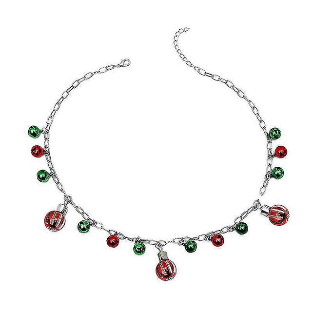 Collar con colgante de campana de flores shaofei joyería navideña de moda para mujer 2023