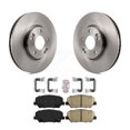 thumbnail image 1 of Transit Auto Front Disc Brake Rotors and Ceramic Pads Kit for Car 2013-2015 Hyundai Veloster Turbocharged K8A-103712, 1 of 11