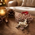 thumbnail image 5 of Clearance 2D Reindeer Christmas Tree Decorations, Vintage Christmas Ornaments, Handmade Xmax Tree Hanging Decorations for Home, 5 of 6