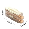 thumbnail image 3 of Antqov Porte de Réfrigérateur Support Roulant Supportant Boîte de Rangement Réfrigérateur Empilable avec Boîte Portable Boîte de Cuisine, Accessoires pour la Maison, 3 of 3