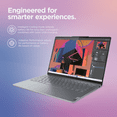 thumbnail image 4 of LENOVO 83A40008US Slim 7 14IRP8 14" 2.8K Touchscreen i7-1360P 2.2GHz Intel Iris Xe Graphics 16GB RAM 512GB SSD Win 11 Home Misty Grey, 4 of 24