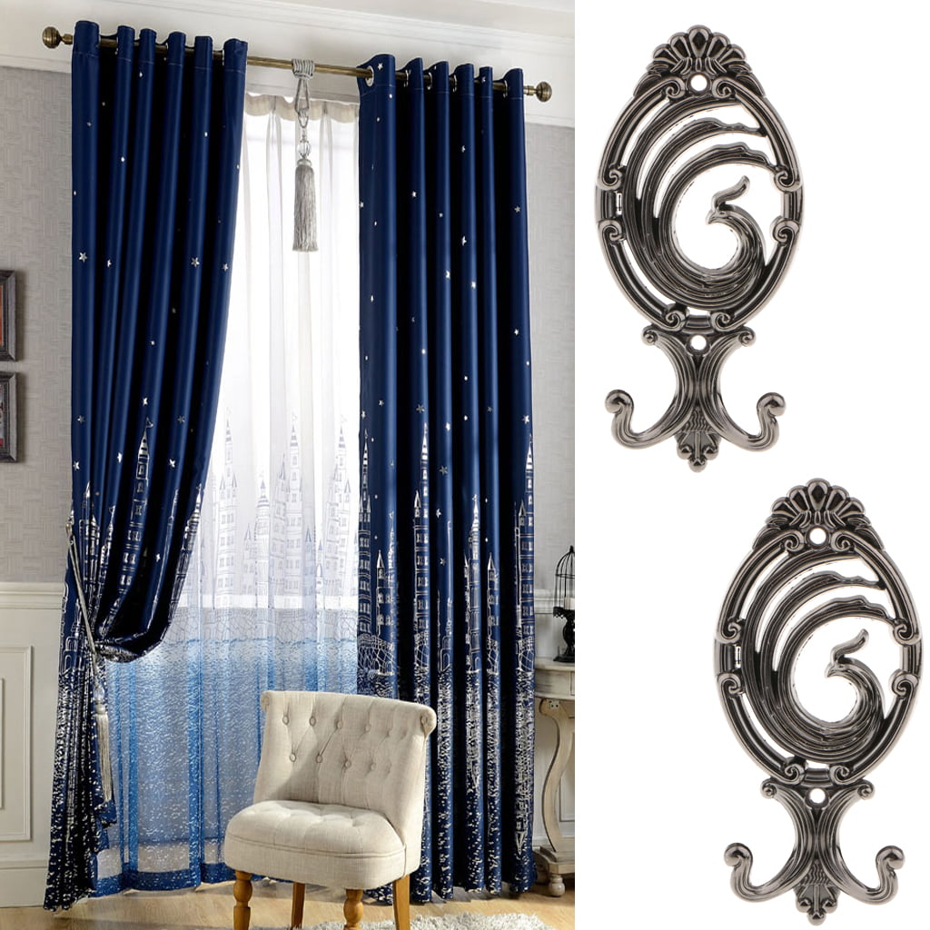 High Quality Peacock Tail Shape Metal Multipurpose Wall Hooks Home Decoration