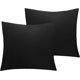 thumbnail image 1 of Juego de 2 fundas de almohada de microfibra con cremallera, fáciles de lavar y soportar, 1 of 5