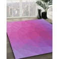 thumbnail image 2 of Ahgly Company Indoor Rectangle Patterned Heliotrope Purple Area Rugs, 2' x 5', 2 of 6
