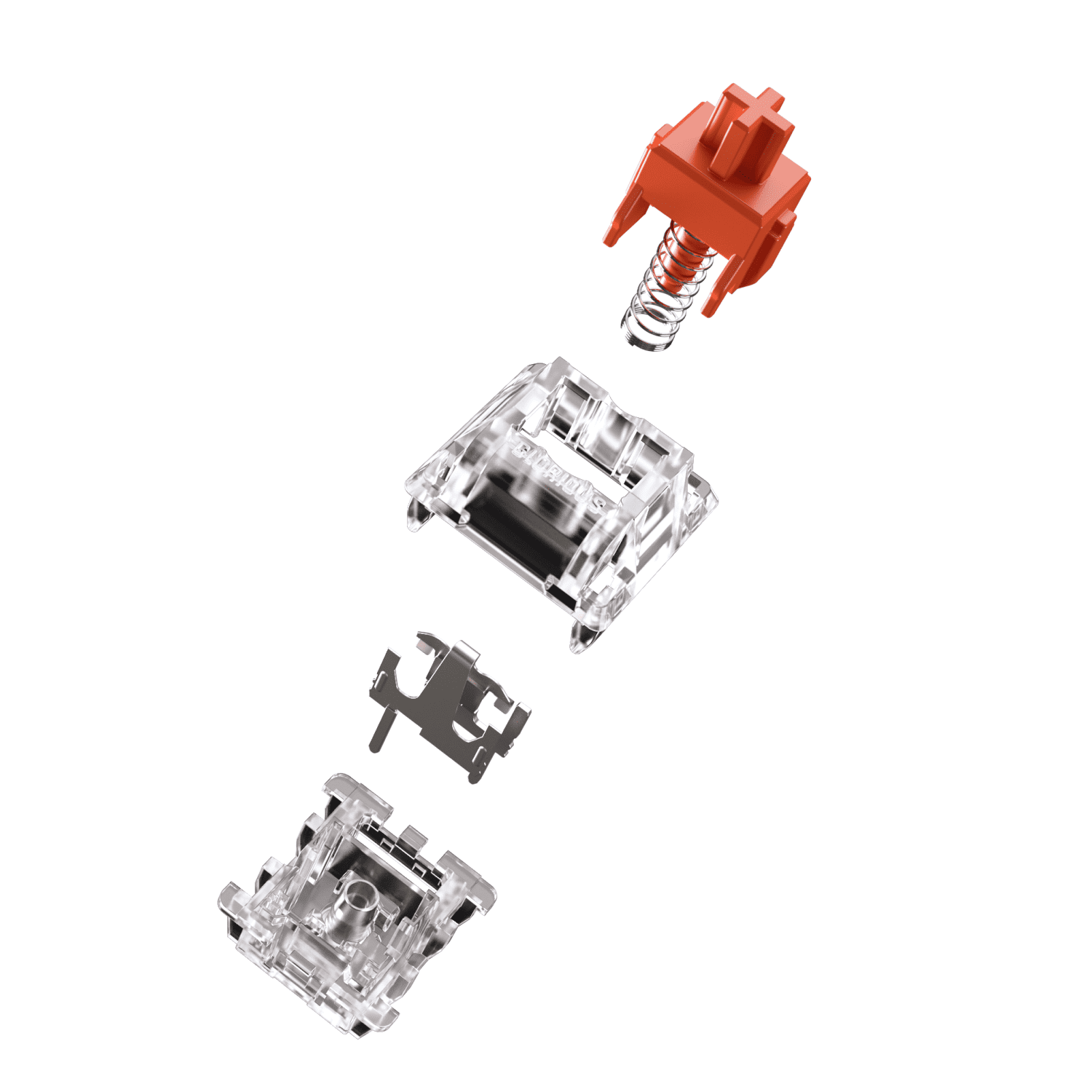Glorious Gaming Fox Lubed 110 Piece Linear Hot Swappable High-Grade Polymer Switches for Mechanical Gaming Keyboards