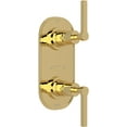 thumbnail image 1 of Rohl A4264lm Lombardia 5 Function Thermostatic Valve Trim Only - Brass, 1 of 4