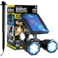 thumbnail image 3 of Bell + Howell Bionic Spotlight Duo Solar Spot 25 Feet Motion Sensor, Sun Panels, Waterproof Frost Resistant Patio, Yard and Outdoor Lighting - 2 Pack, 3 of 7