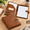 Brown, variant on Blue Faux Leather Embossed Professional Padfolio Portfolio Binder