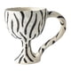 thumbnail image 2 of Bandeja de almacenamiento decorativa con diseño de leopardo y cebra, hecha a mano, pintada a mano. Taza del cáliz, 2 of 8