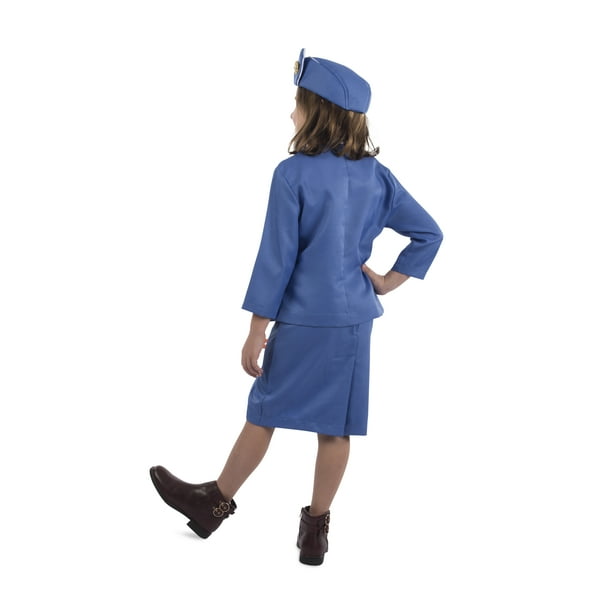 Kids air hostess costume top