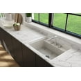 thumbnail image 2 of Bocchi 1633-0127 Baveno 27" Undermount Single Basin Fireclay Kitchen Sink - Off White, 2 of 7
