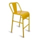 thumbnail image 1 of Bancos metálicos para barra de bar ó cocina Modelo Nisso asiento de lamina respaldo de Metal con lamina Color Rojo Moblibar Moderno, 1 of 4