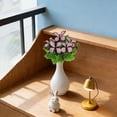 thumbnail image 5 of Artificial Butterfly Flower Bouquet Colorful Faux Stems for Garden Patio Home Wedding Vase Decor Photo Prop,Artificial 5-Branch Butterfly Flower Bouquet,Outdoor Decor for Garden, Wedding(Pink,), 5 of 8