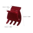 thumbnail image 2 of unbranded 4Ud Accesorios Para Rojo Pinzas De Garra Pequeñas Para Complementar Peinados, 2 of 8
