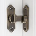 thumbnail image 4 of 90 Degree Stainless Door Latch Sliding Screen Door Latch Barn Door Lock Hasp, 4 of 9
