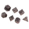 thumbnail image 4 of 7x Dados Poliédricos Hecho de Aleación de Zinc 14 mm Accesorios Prop RPG MTG Juegos de 05 yotijar Dados poliédricos, 4 of 7