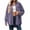 Purple, variant on StSilkitty Button down Shirt Jacket for Women Long Sleeve Collared Shacket Coat with Pockets Fall Winter Outerwear