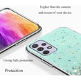 thumbnail image 4 of for Samsung Galaxy A53 Case Clear Glitter Aesthetic Pink Samsung A53 Phone Case Silicone Transparent Shockproof Soft Cover Thin (Samsung A53 5g, Green), 4 of 14