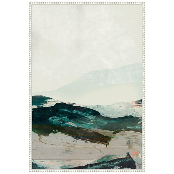 Amanti Art Mountains No 2 Framed Canvas Wall Art Print