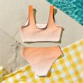 thumbnail image 6 of Grblisyd Girls Swimsuits Two Piece Casual Scoop Neck Gradient Bikini Sets Size 1-10 Years, 6 of 6