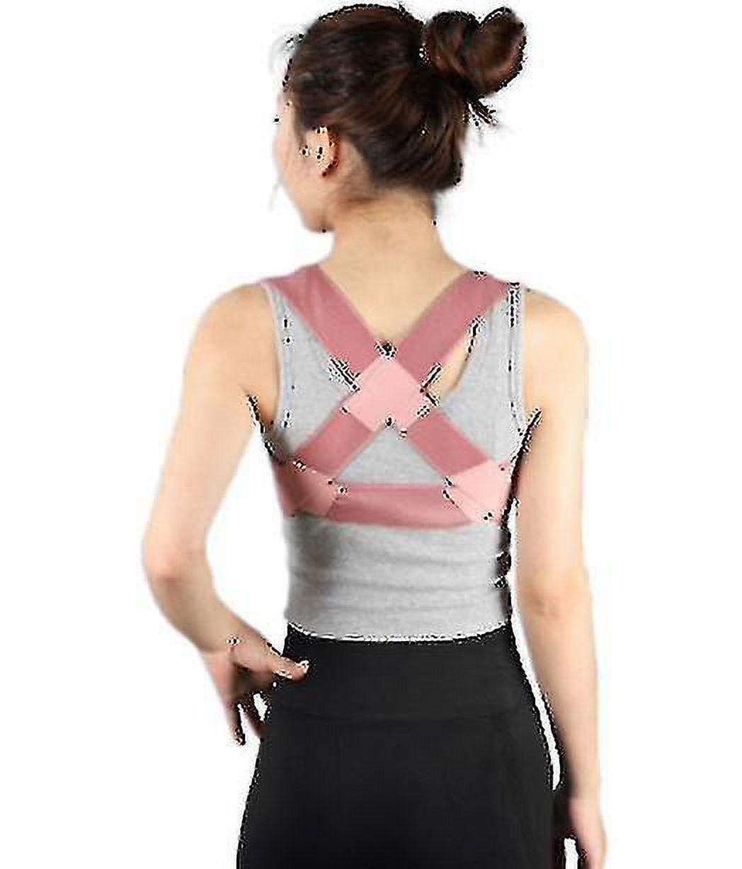 Correcteur de Posture pour Femmes et Hommes, Ceinture de Correction du Dos avec Sangle Anti-Dos