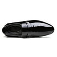 thumbnail image 3 of ZZHAP Men's Pointed-Toe Tuxedo Dress Shoes Casual Slip-on Loafer Black US 10.5, 3 of 3