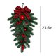 thumbnail image 3 of Fiudx Corona Navideña Invertida, Luces Multicolores Brillantes, Decoración para Puertas de Interior y Exterior, Guirnalda Festiva Única, Elegante Estilo Hogareño o Rural, 60 X 8 Cm., 3 of 6