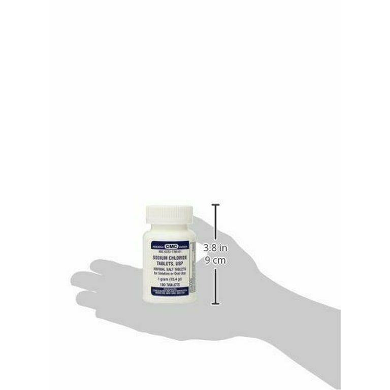 Consolidated Midland Corp Sodium Chloride Tablets 1 Gm, 100