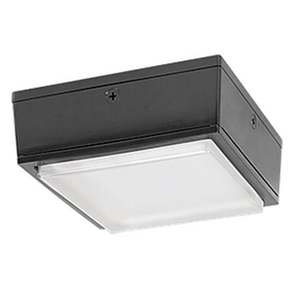 RAB Lighting 52W VANLED 480V Warm LED Drop Lens Bronze Canopy Light