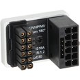 thumbnail image 1 of HELIAHO GPU PCIe 5.0 Connector, 600W 12V 180 Degree Angle HPWR ATX3.0 Power Adapter Board, 16P to 16P Male to Female GPU Power Supply for Desktop Graphics Card (PH316 Silver) CJ911-11876, 1 of 9