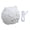 White, variant on BOKYAN Cartoon Cat Night Light Silicone USB Rechargeable Tap Control LED Bedside Lamp for Bedroom, 3 Adjustable Brightness Levels, Portable Dimmable Desk Light for Kids Adults, Pink (4.33 inches)