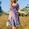 thumbnail image 2 of Lavender, Multiple Colorful Bee Bubbles (15) 2025 Dress Evening Elegant And Chic Women for Outfits Beach Clothes Women Dress, 2 of 6