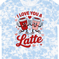 thumbnail image 4 of Inktastic I Love You a Latte Valentines Coffee Love T-Shirt, 4 of 5