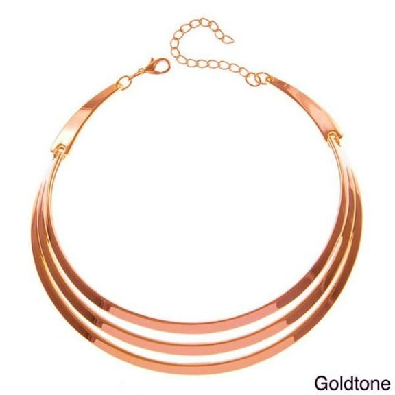 Three-row Choker Necklace