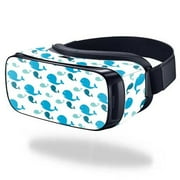 MightySkins SAGEVR-Whales Skin for Samsung Gear VR Original Wrap Cover Sticker - Whales