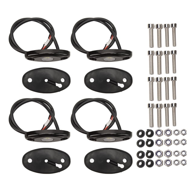 LED Chassis Light,4PCS Car Underglow Light Car LED Underglow Light Car Underbody Glow Light Impressive Results