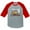 Red, variant on 3rd Birthday 3 Year Old Boy Choo Train 3/4 Sleeve Baseball Jersey Toddler Shirt 5T Purple