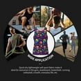 thumbnail image 7 of Gukieu mushroom rainbow color Skull Print Men's Quick Dry Fitness Vest, Round Neck Sleeveless Fitness Bodybuilding Top-XX-Large, 7 of 7