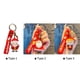 thumbnail image 2 of Llavero Irfora Llavero de Navidad lindo colgante de Santa Claus llavero de metal adorno navideño llavero para hacer manualidades con bricolaje Irfora Llavero, 2 of 2