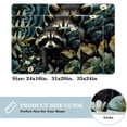 thumbnail image 2 of Raccoon Polyester Non-Slip Machine Washable Indoor Mat Office Mat Kitchen Rugs, 2 of 6
