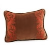 Better Homes and Gardens Medina Paisley Decorative Pillow, Oblong Red