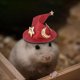 thumbnail image 2 of Gorro para mascotas, divertido gorro de pollo, novedoso, portátil y ligero, para animales pequeños. Rojo, 2 of 9